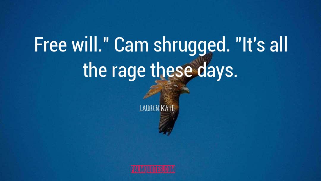 Shrugged quotes by Lauren Kate