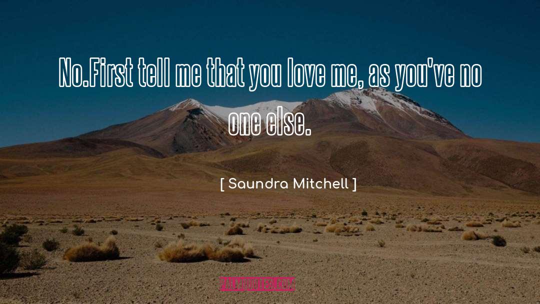 Shuaib Mitchell quotes by Saundra Mitchell