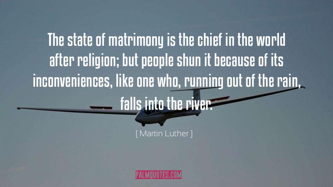 Shun quotes by Martin Luther