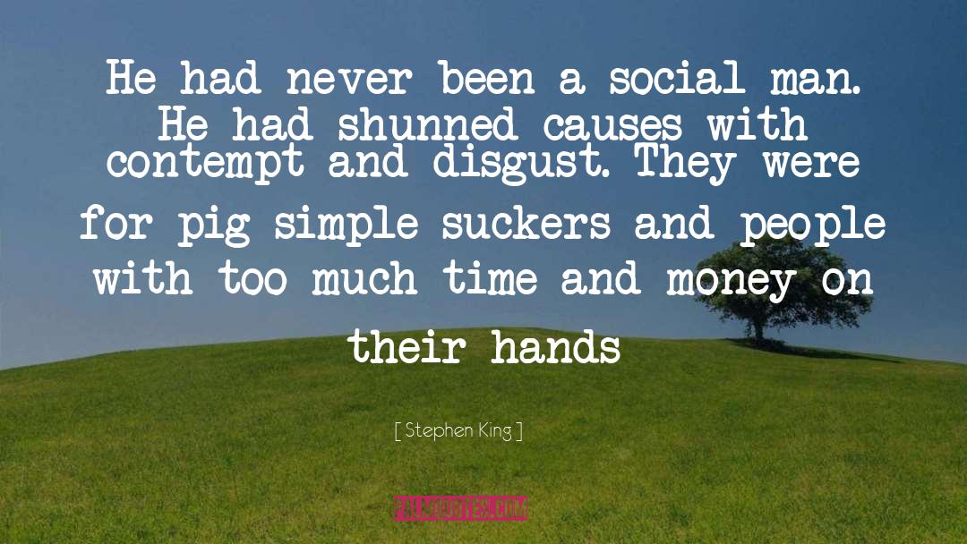 Shunned quotes by Stephen King