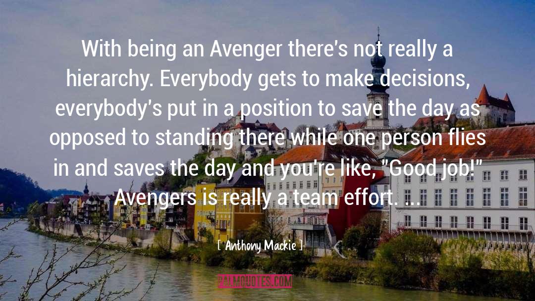 Shuriken Team quotes by Anthony Mackie