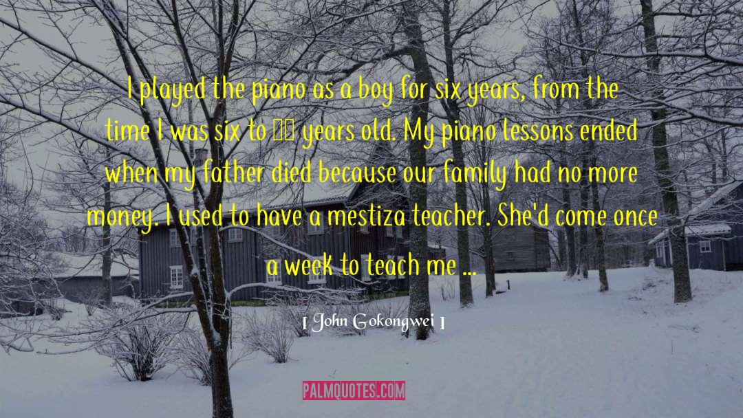 Shushed The Teacher quotes by John Gokongwei