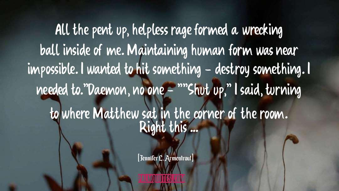 Shut The Hell quotes by Jennifer L. Armentrout