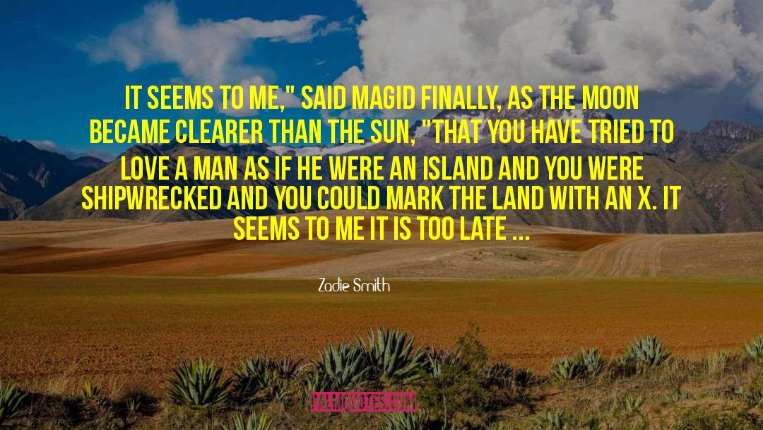 Shutter Island quotes by Zadie Smith