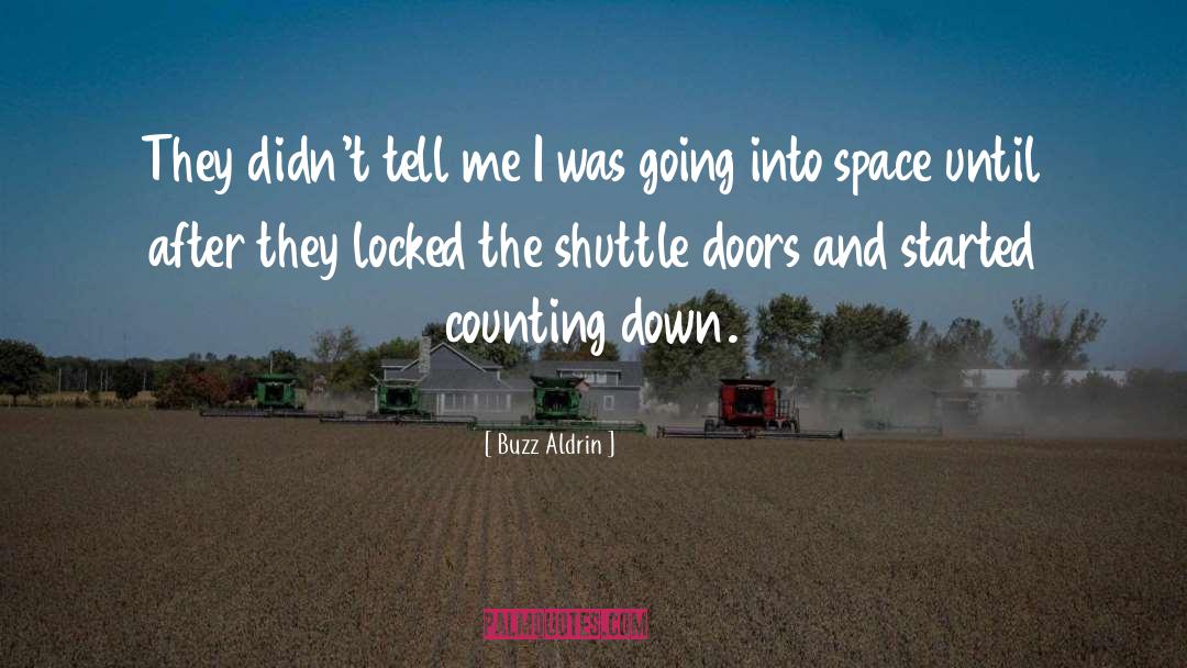 Shuttle quotes by Buzz Aldrin