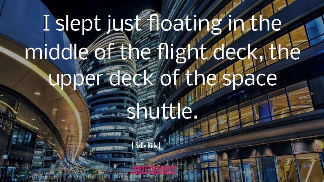 Shuttle quotes by Sally Ride