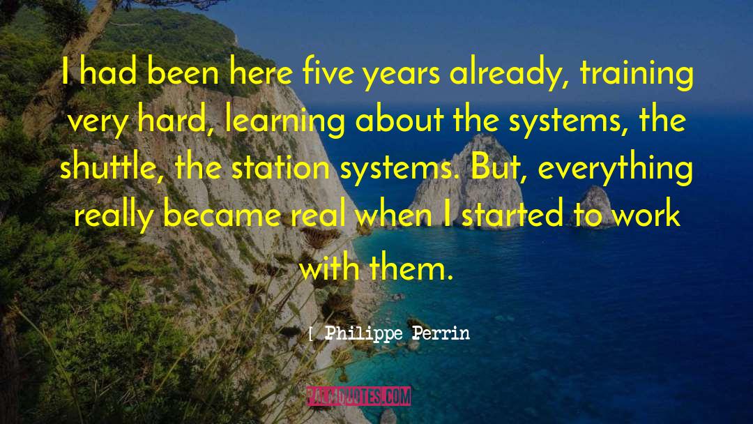 Shuttle quotes by Philippe Perrin