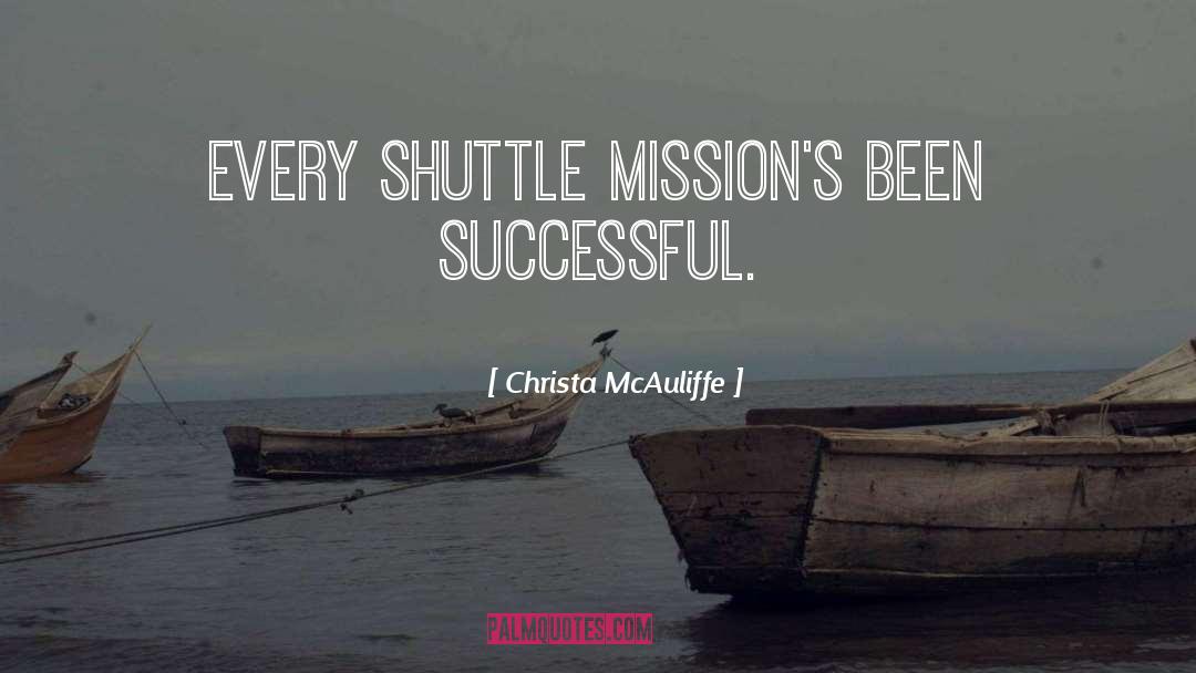 Shuttle quotes by Christa McAuliffe