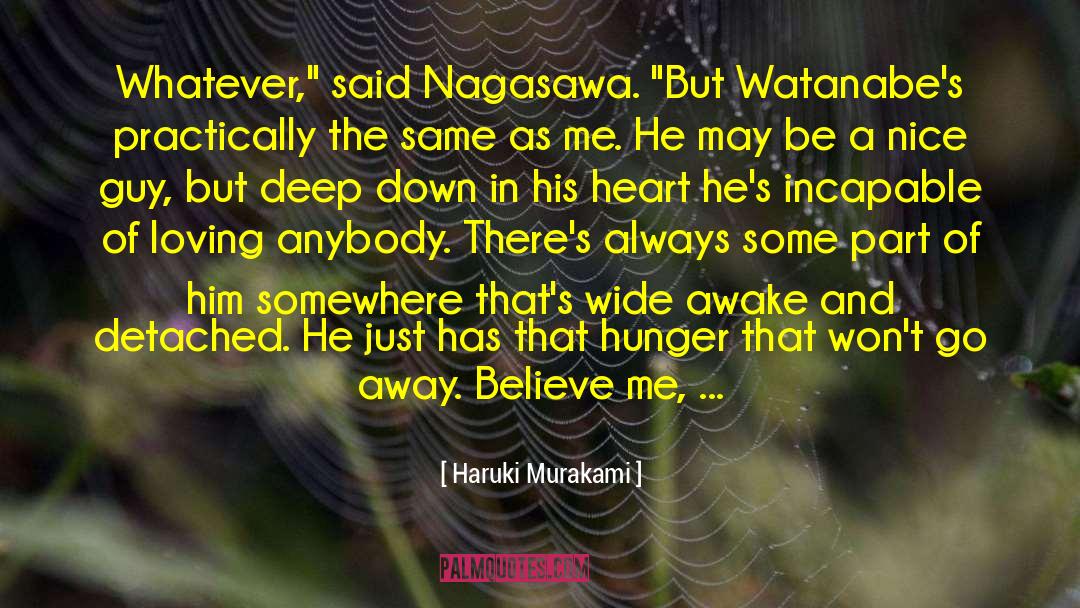 Shy Guy quotes by Haruki Murakami