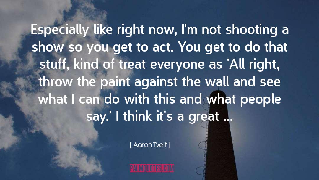 Shy People quotes by Aaron Tveit