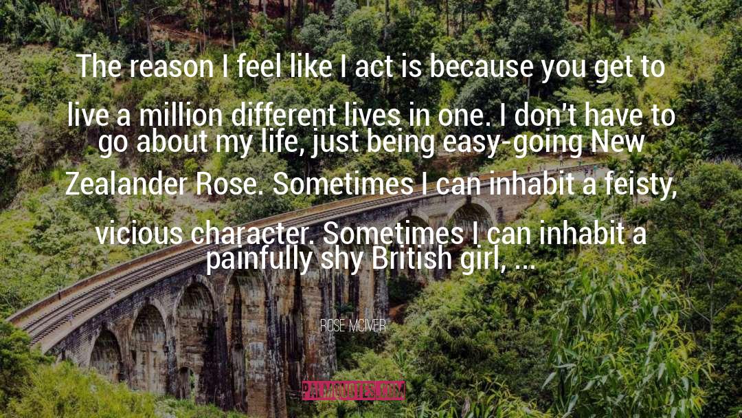 Shy quotes by Rose McIver