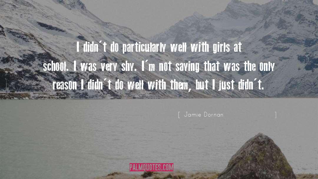 Shy quotes by Jamie Dornan