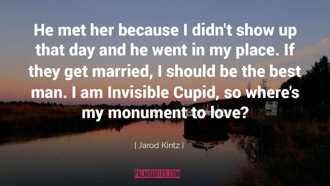 Shy To Show Love quotes by Jarod Kintz