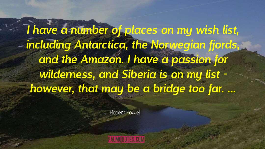 Siberia quotes by Robert Powell