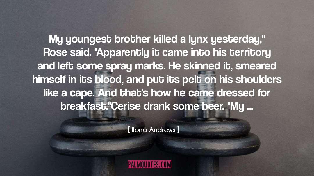 Siblings quotes by Ilona Andrews