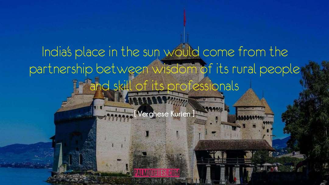 Sick Partnership quotes by Verghese Kurien