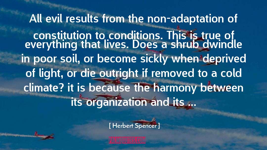 Sickly quotes by Herbert Spencer