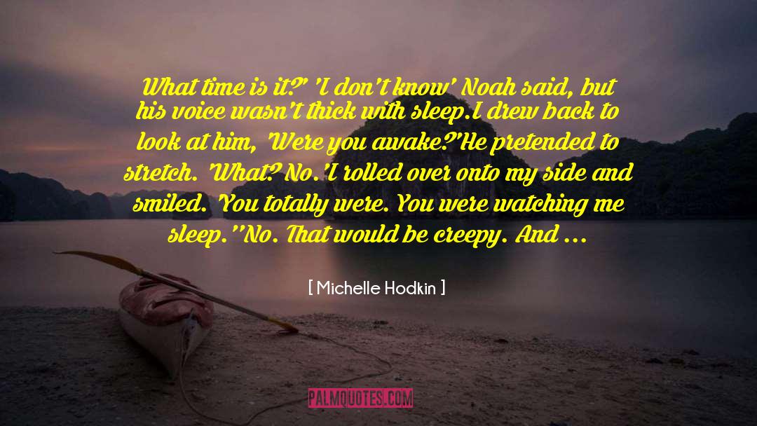 Side Note quotes by Michelle Hodkin