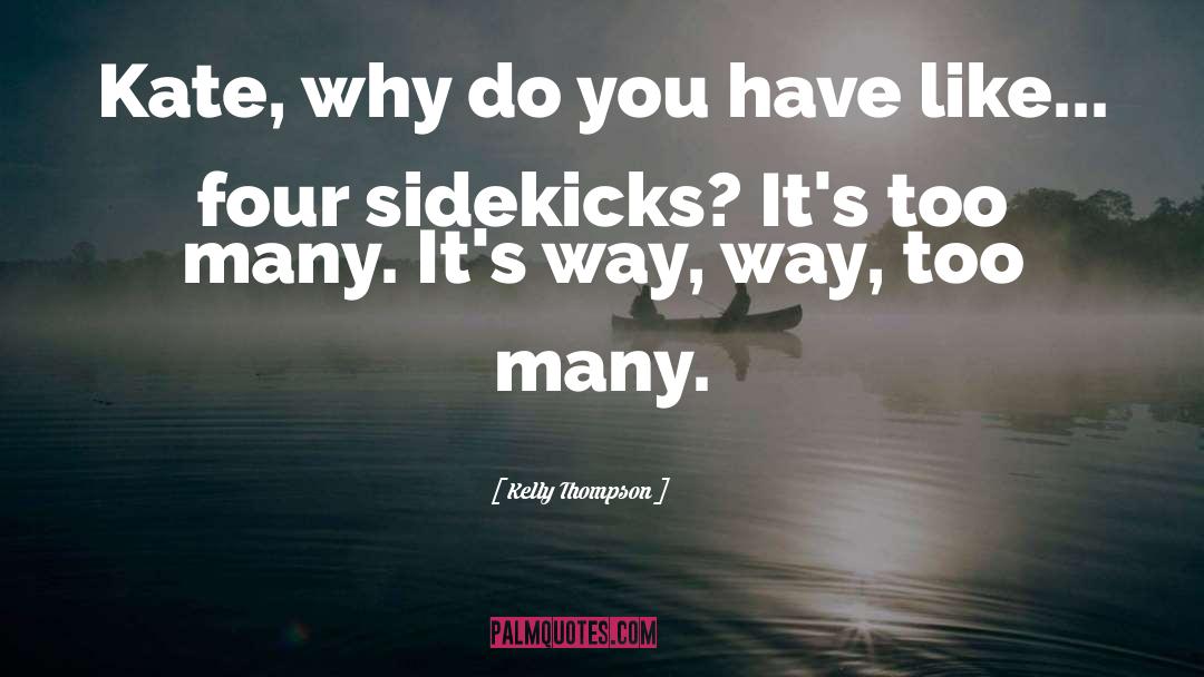 Sidekicks quotes by Kelly Thompson