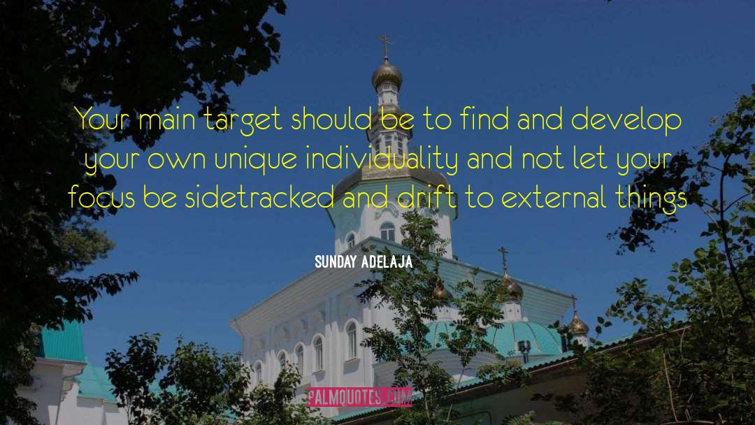 Sidetrack quotes by Sunday Adelaja
