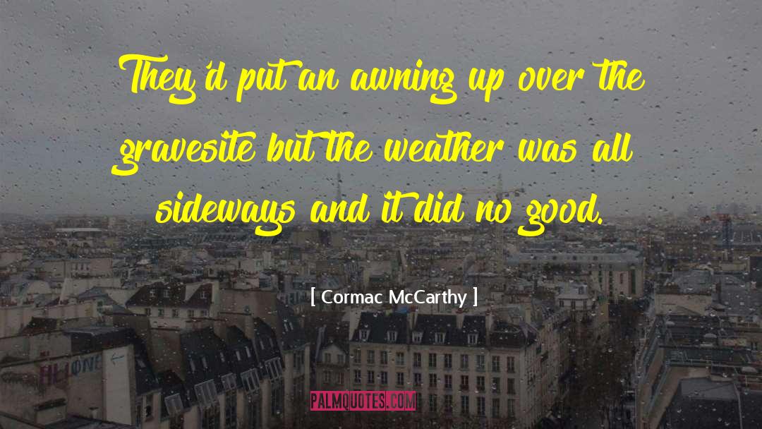Sideways quotes by Cormac McCarthy
