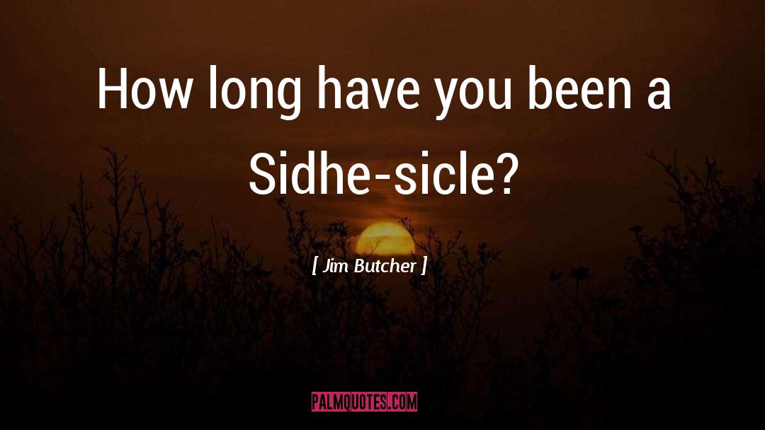 Sidhe quotes by Jim Butcher