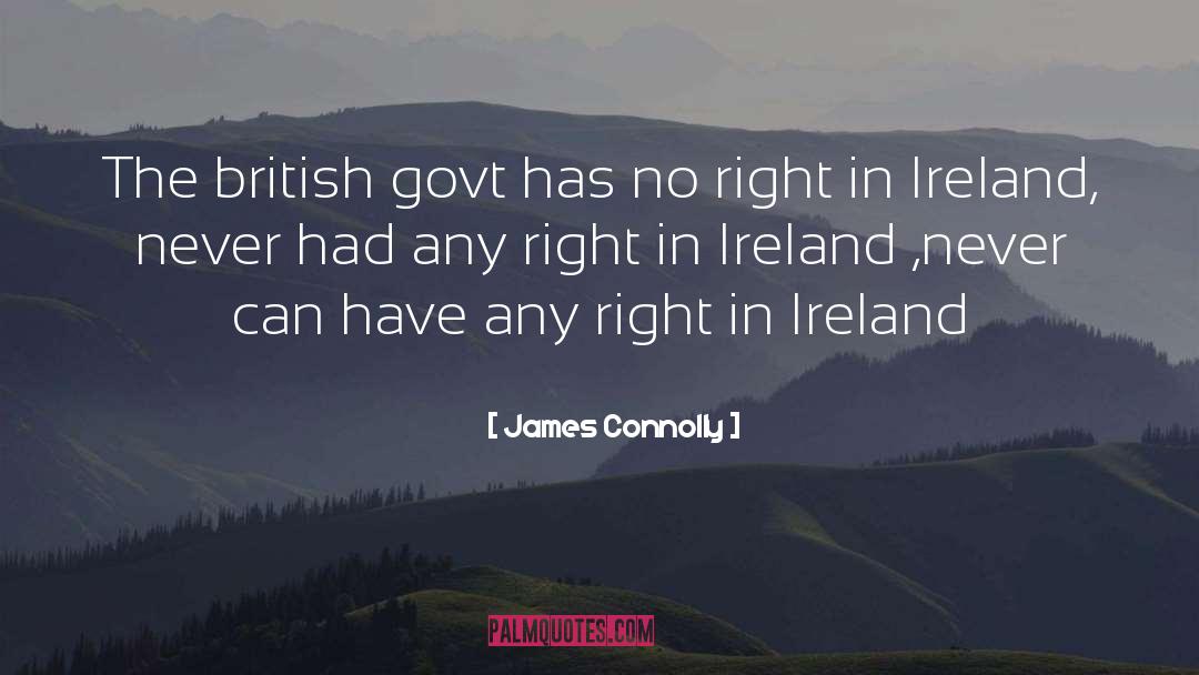 Sidlow Govt quotes by James Connolly