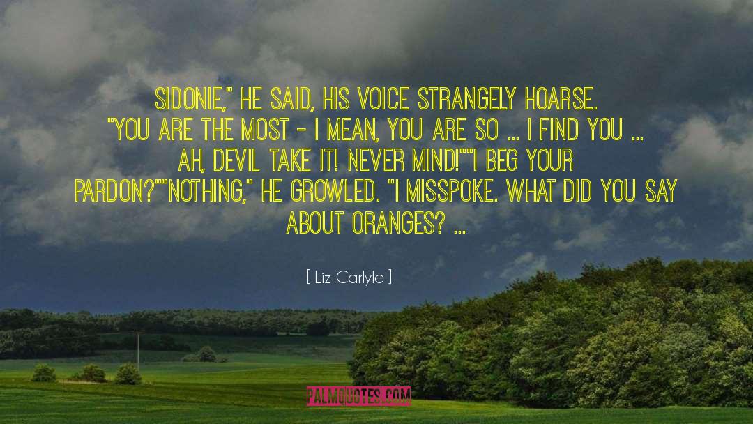 Sidonie quotes by Liz Carlyle