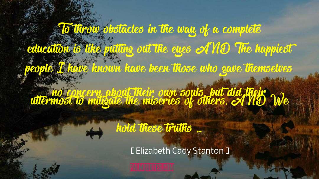 Sieczka Elizabeth quotes by Elizabeth Cady Stanton