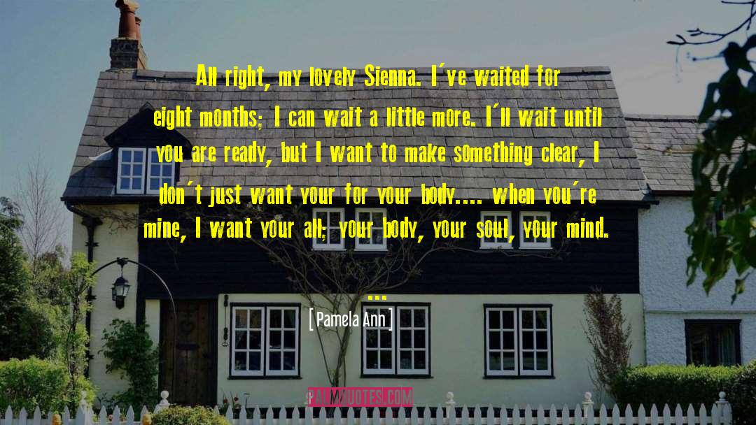 Sienna quotes by Pamela Ann