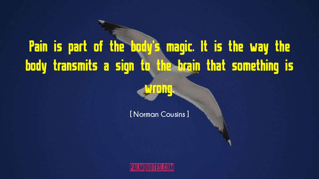 Sign A quotes by Norman Cousins
