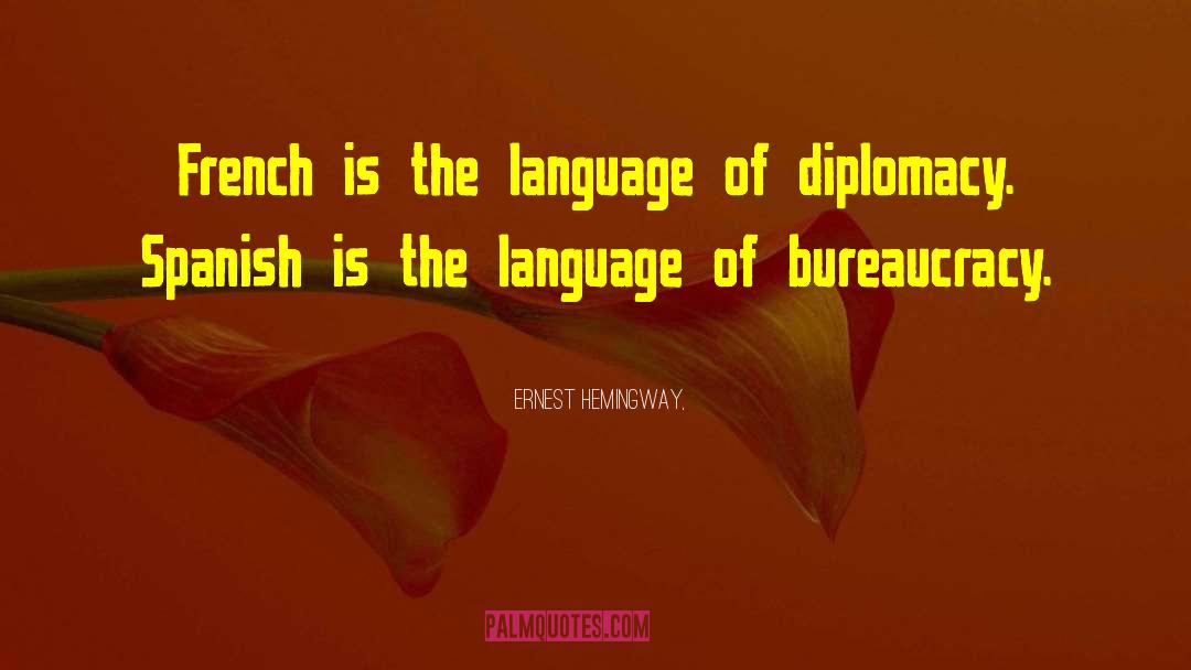 Sign Language quotes by Ernest Hemingway,