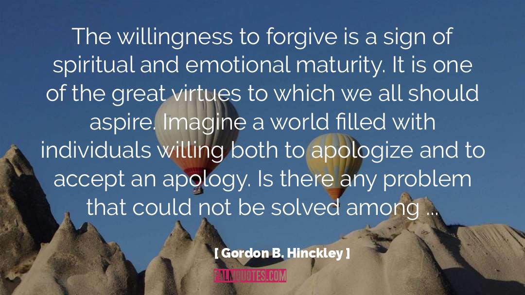 Sign Posts quotes by Gordon B. Hinckley