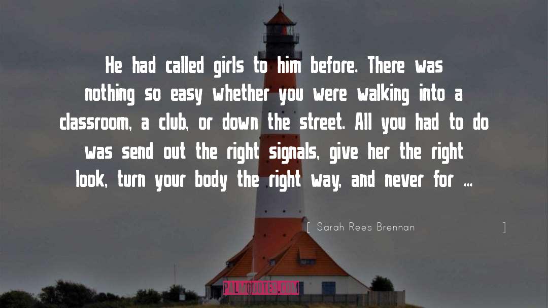 Signals quotes by Sarah Rees Brennan
