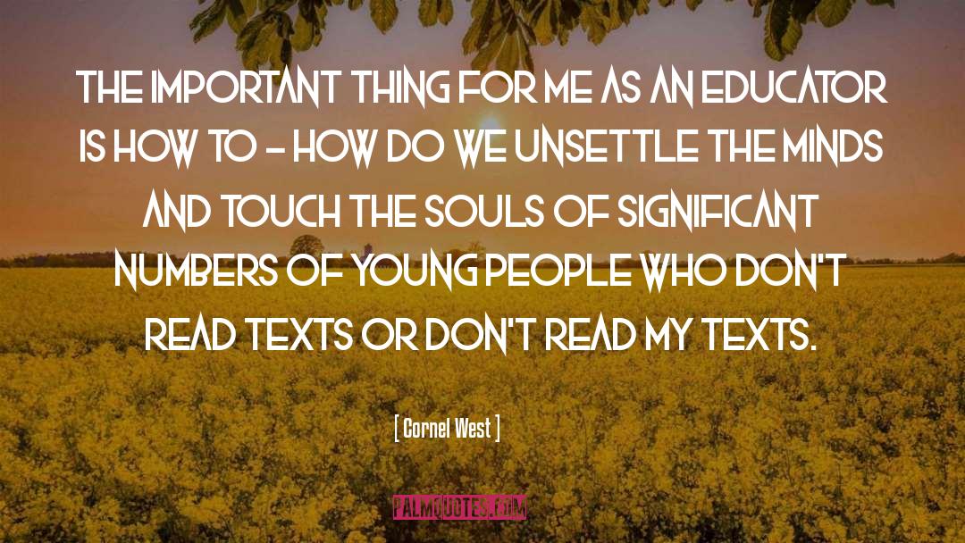 Significant Numbers quotes by Cornel West