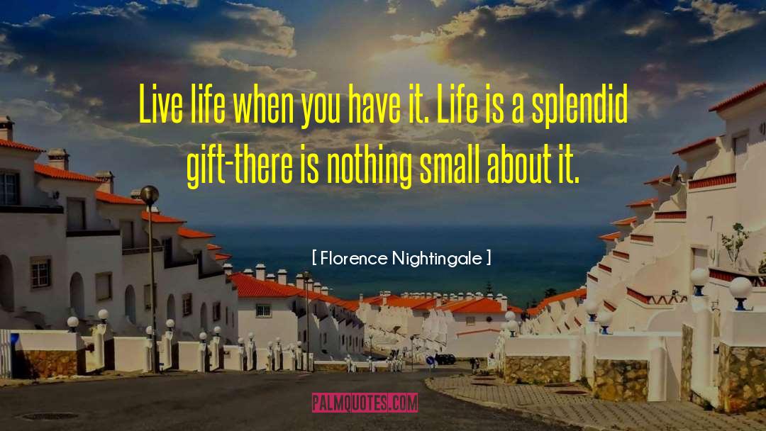 Signoria Florence quotes by Florence Nightingale