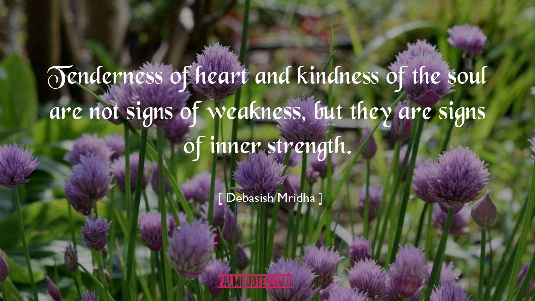 Signs Of Weakness quotes by Debasish Mridha