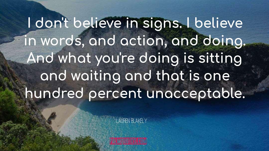 Signs quotes by Lauren Blakely