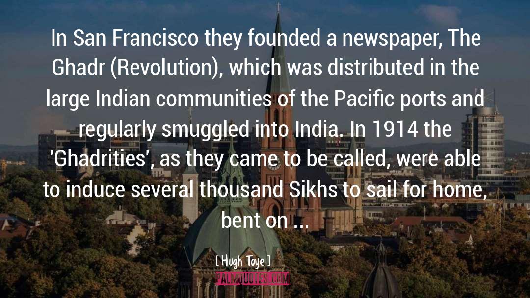 Sikhs quotes by Hugh Toye