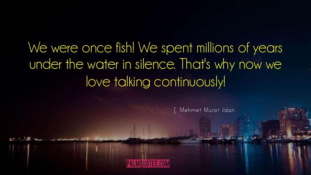 Silence In Love quotes by Mehmet Murat Ildan