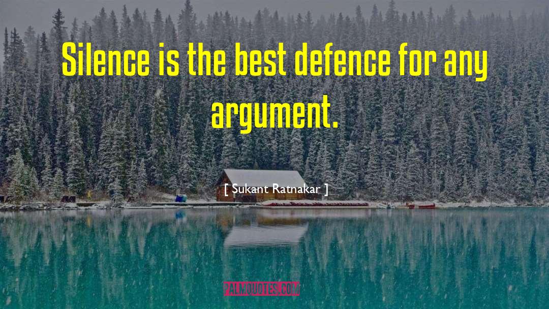 Silence Is quotes by Sukant Ratnakar