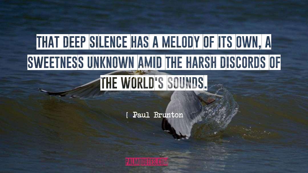 Silence Passion quotes by Paul Brunton
