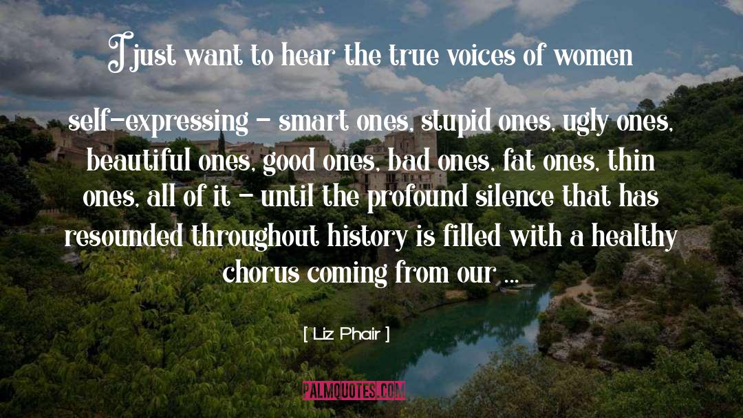 Silence quotes by Liz Phair
