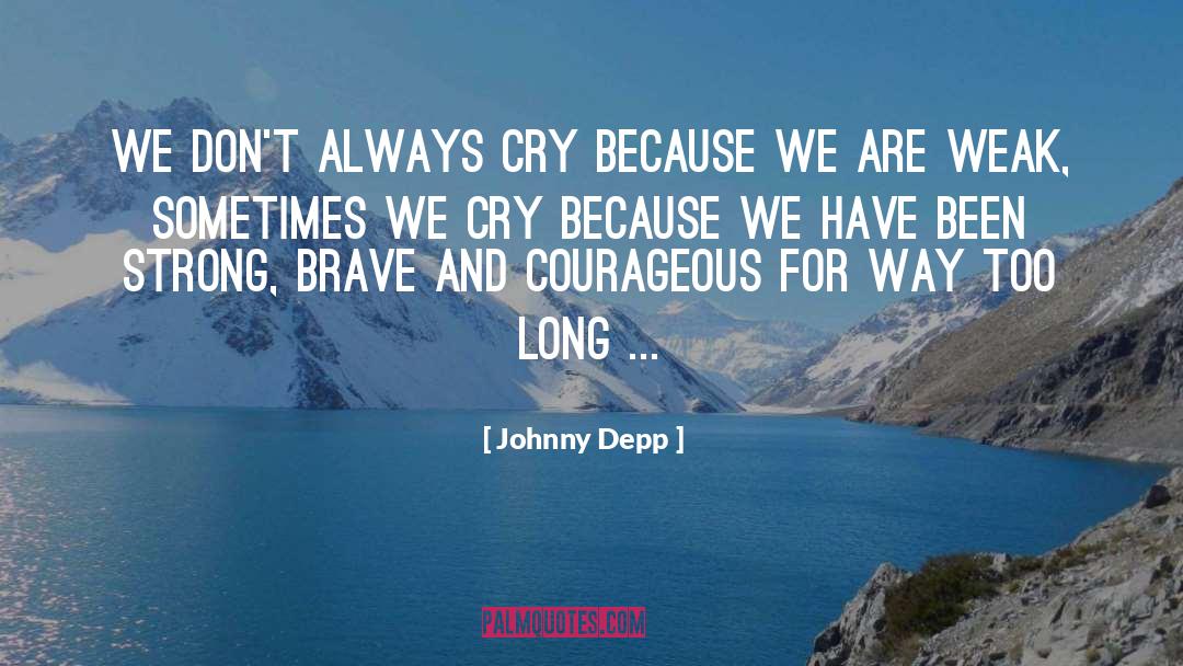 Silence Sometimes quotes by Johnny Depp