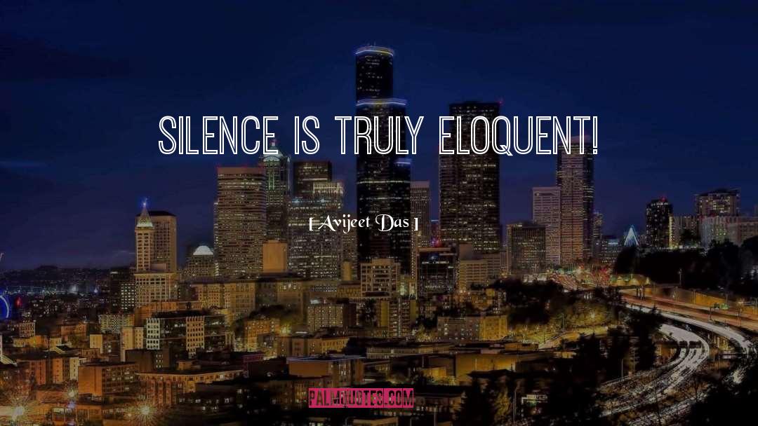 Silence Speaks quotes by Avijeet Das