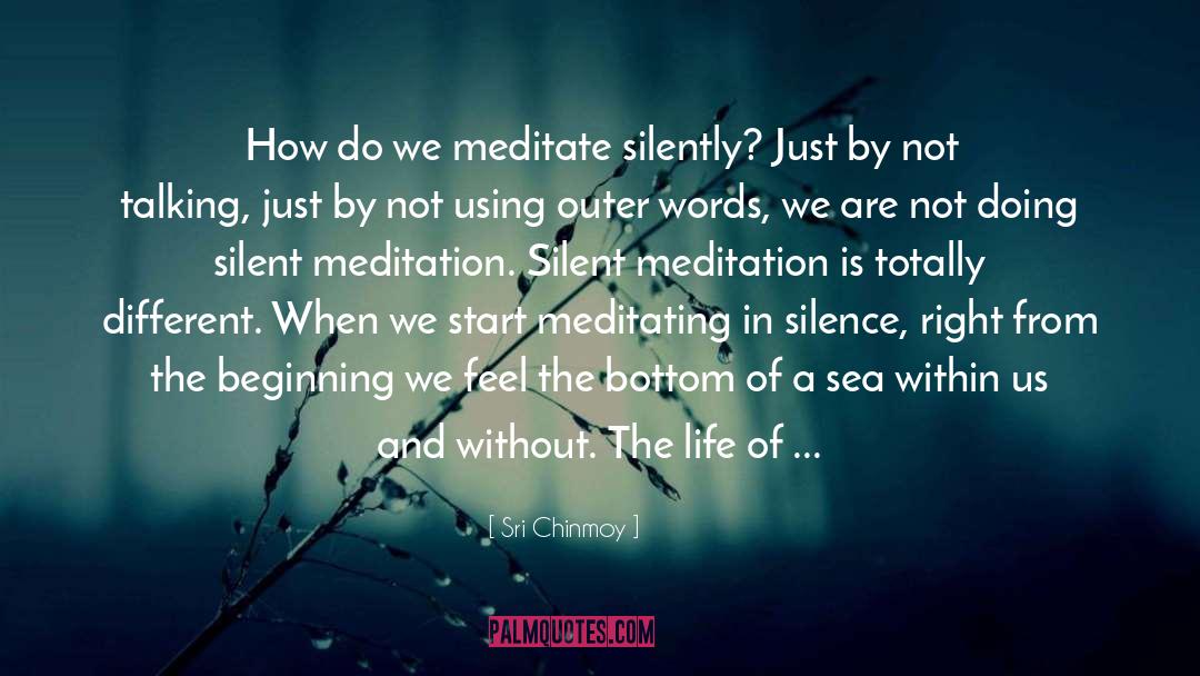 Silence Within quotes by Sri Chinmoy