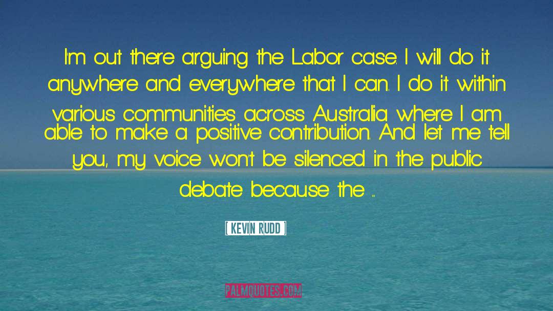 Silenced quotes by Kevin Rudd