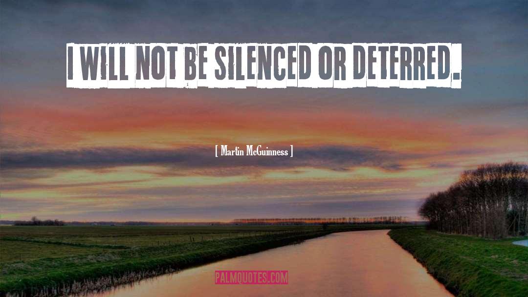 Silenced quotes by Martin McGuinness