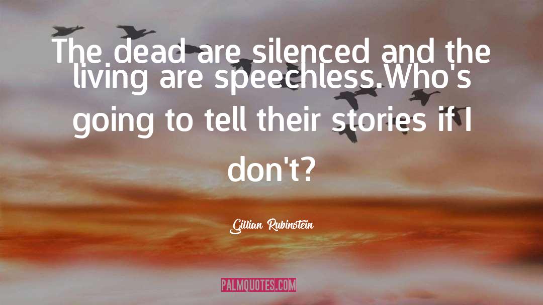 Silenced quotes by Gillian Rubinstein