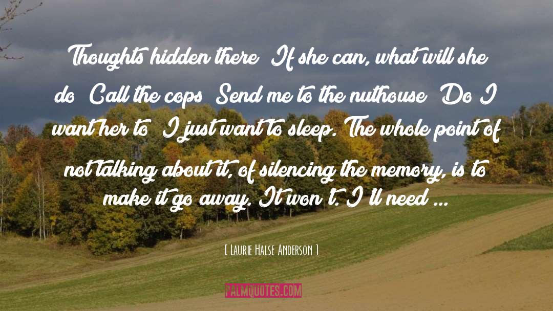 Silencing quotes by Laurie Halse Anderson